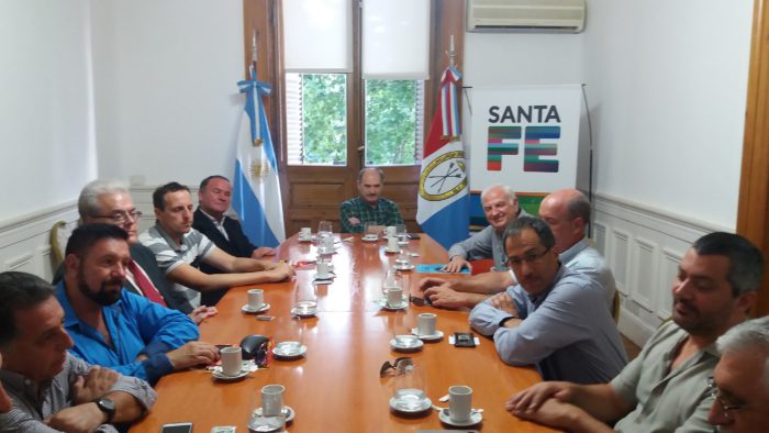 Reunión de Centros Comerciales a Cielo Abierto con el Gobernador de la provincia de Santa Fe Miguel Lifschitz