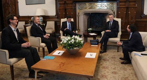 Mauricio Macri en CAME