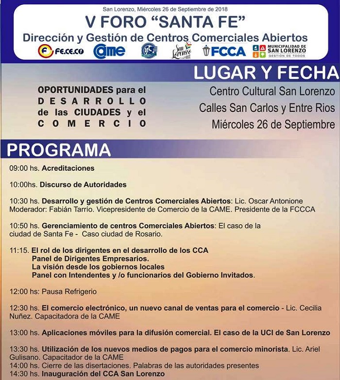 V Foro Santa Fe
